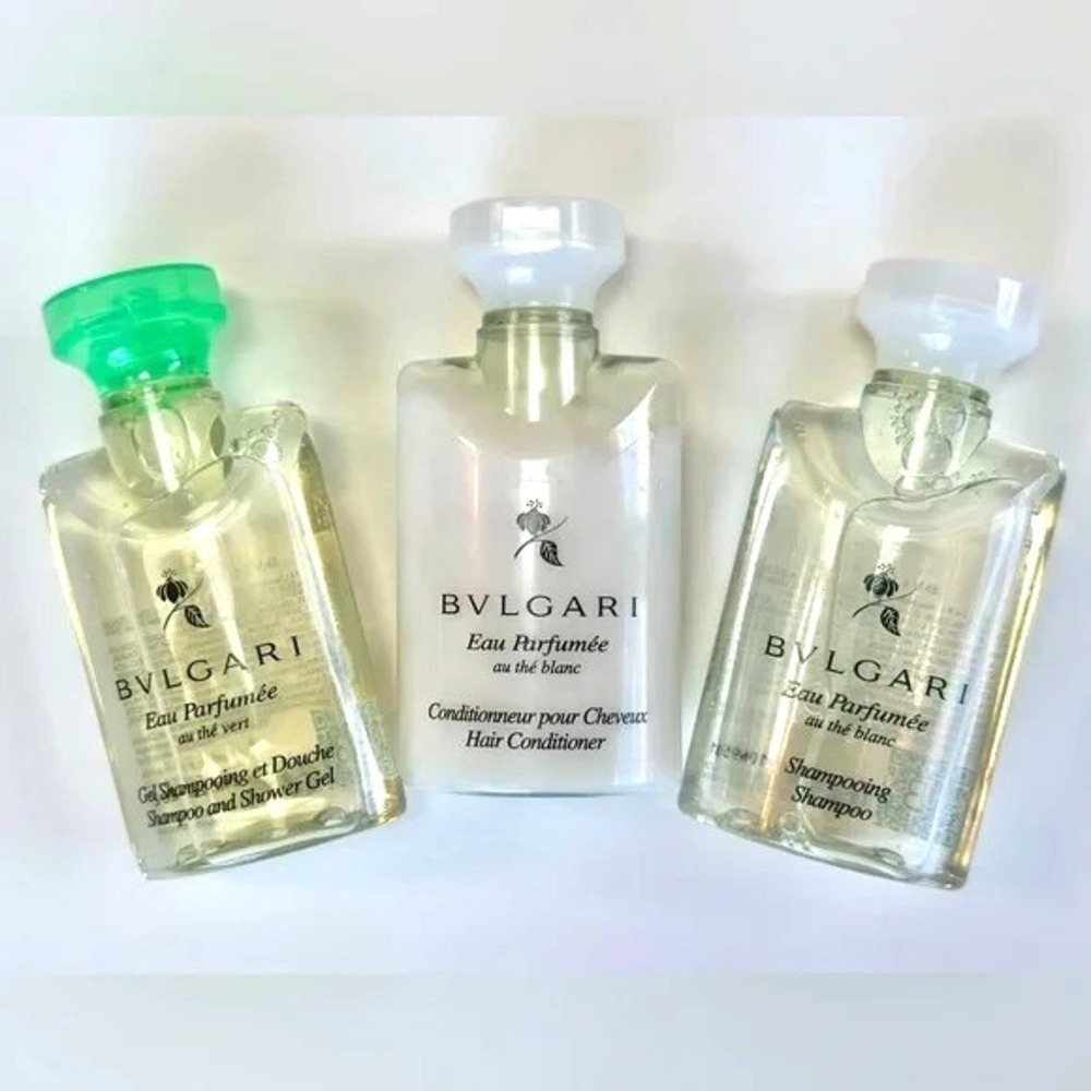 Bulgari  au Thé Blanc Luxury Travel Set TSA approved 2.5‎ Oz